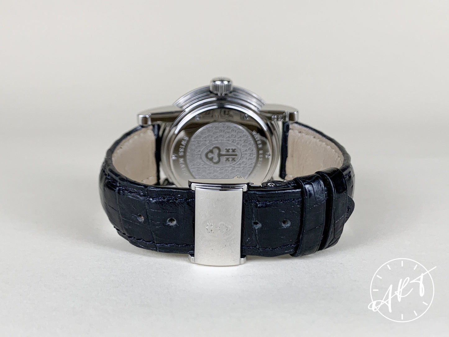 Corum Classical Black Dial Stainless Steel Auto 300 Pcs Ltd Ed Watch 154.201.20