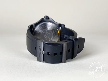 Breitling Avenger “Blackbird” Black DLC Titanium Auto Diver Watch V17311 BP