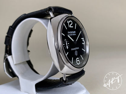 Panerai PAM 380 Radiomir Black Seal Logo Black Dial Watch PAM00380 w/Box