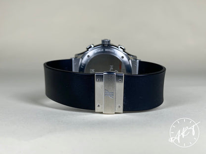 Hublot MDM Chronograph Blue Dial Stainless Steel Automatic Watch 1810.1