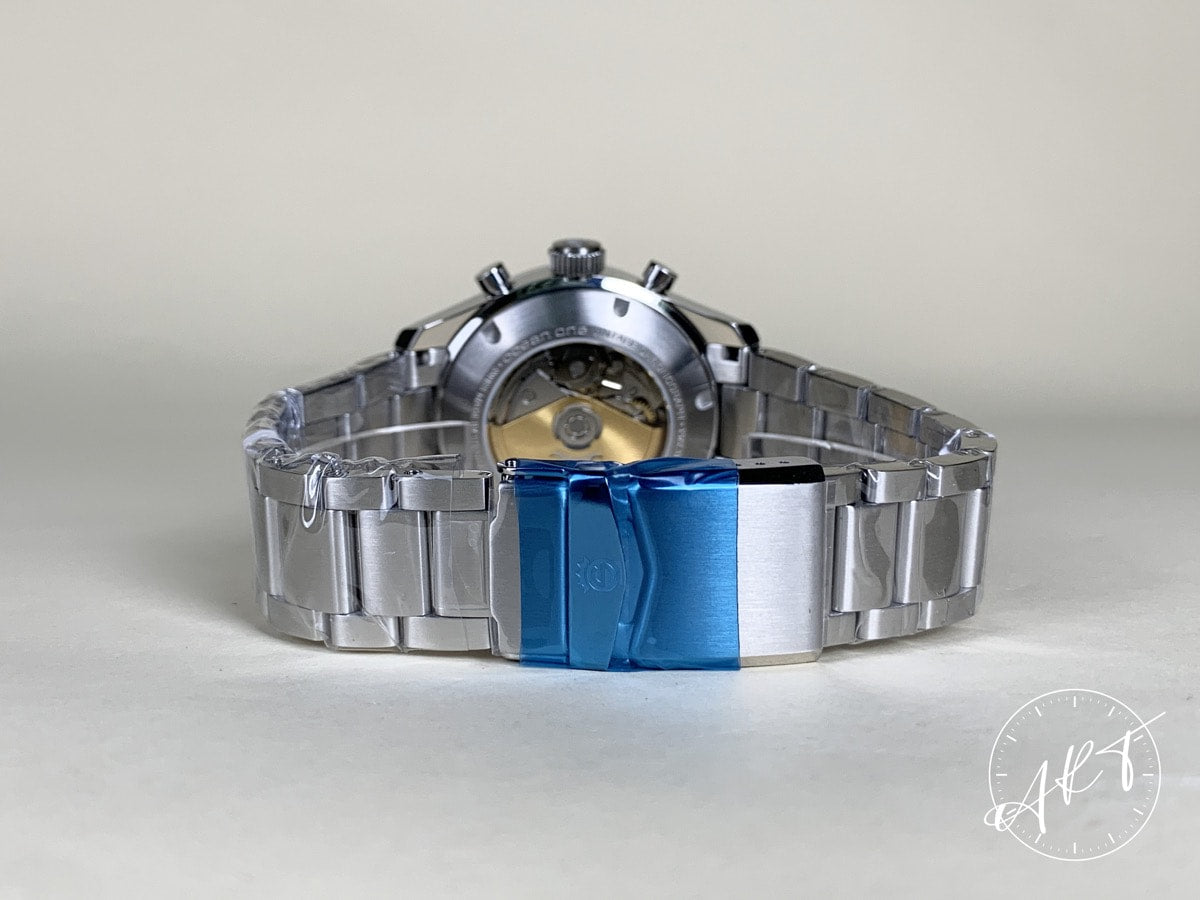 NEW Steinhart Yacht Timer Chrono Panda Dial SS Auto 100 Pcs Ltd Watch w/ B&P