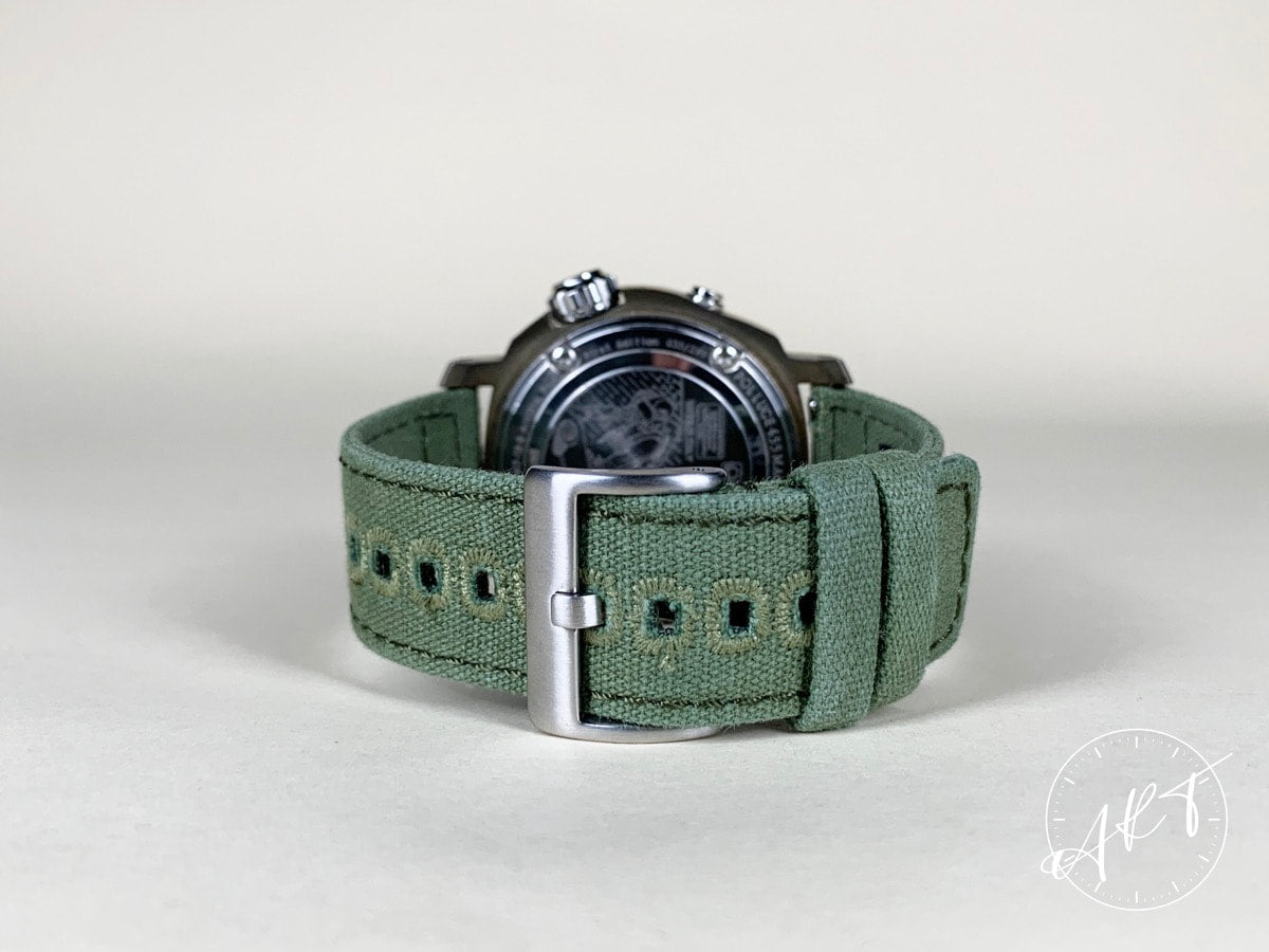 2012 Anonimo Polluce 455 Magnum Blue & Gray Dial Bronze Auto Ltd Diver Watch BP