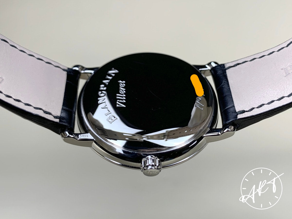 Blancpain Villeret Ultra-Slim White Dial Stainless Steel Auto Watch 6223 w/ B&P