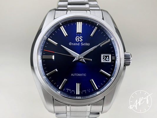 Grand Seiko Heritage Blue Dial SS Auto 60th Anniversary Ltd Watch SBGR321 w/ B&P