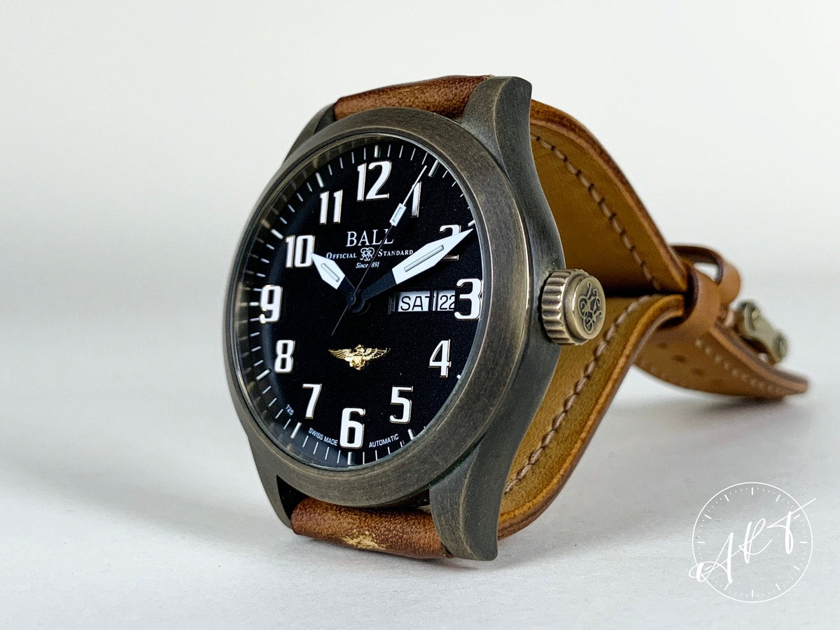 Ball Engineer III Bronze Star Black Dial Bronze Auto Ltd Pilot Watch NM2186C BP