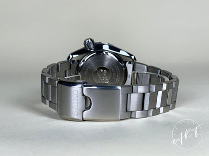 Seiko Prospex LX Marinemaster Black Dial Titanium Spring Drive Watch SNR029J1 BP
