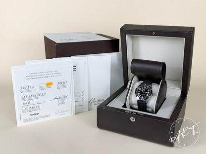 Glashütte Original Spezialist SeaQ 1969 Black Dial SS Auto Diver Watch w/ B&P