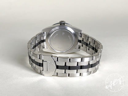 Tudor Glamour Day-Date Black Dial Stainless Steel Auto Watch 56010N in FULL SET