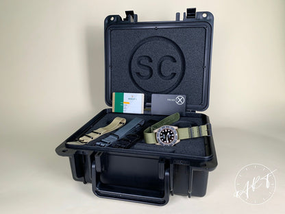Rolex Submariner Black Dial PVD SS Project X 55 Pcs Ltd Diver Watch 114060 BP