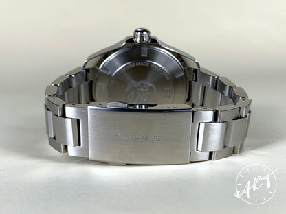 TAG Heuer Aquaracer Cal 5 Green Dial SS Auto Green "Hulk" Diver Watch w/ B&P
