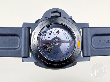Panerai PAM 441 Luminor 1950 3 Days GMT Black Dial Ceramica Watch PAM00441 BP