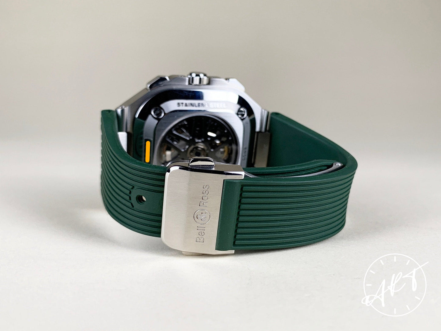 Bell & Ross Urban Chronograph Green Dial Stainless Steel Auto Watch BR05C w/ B&P