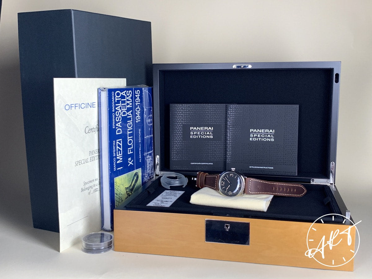 Panerai PAM 721 Radiomir 3 Days Black Dial “Anonimo” SS Ltd Watch PAM00721 BP