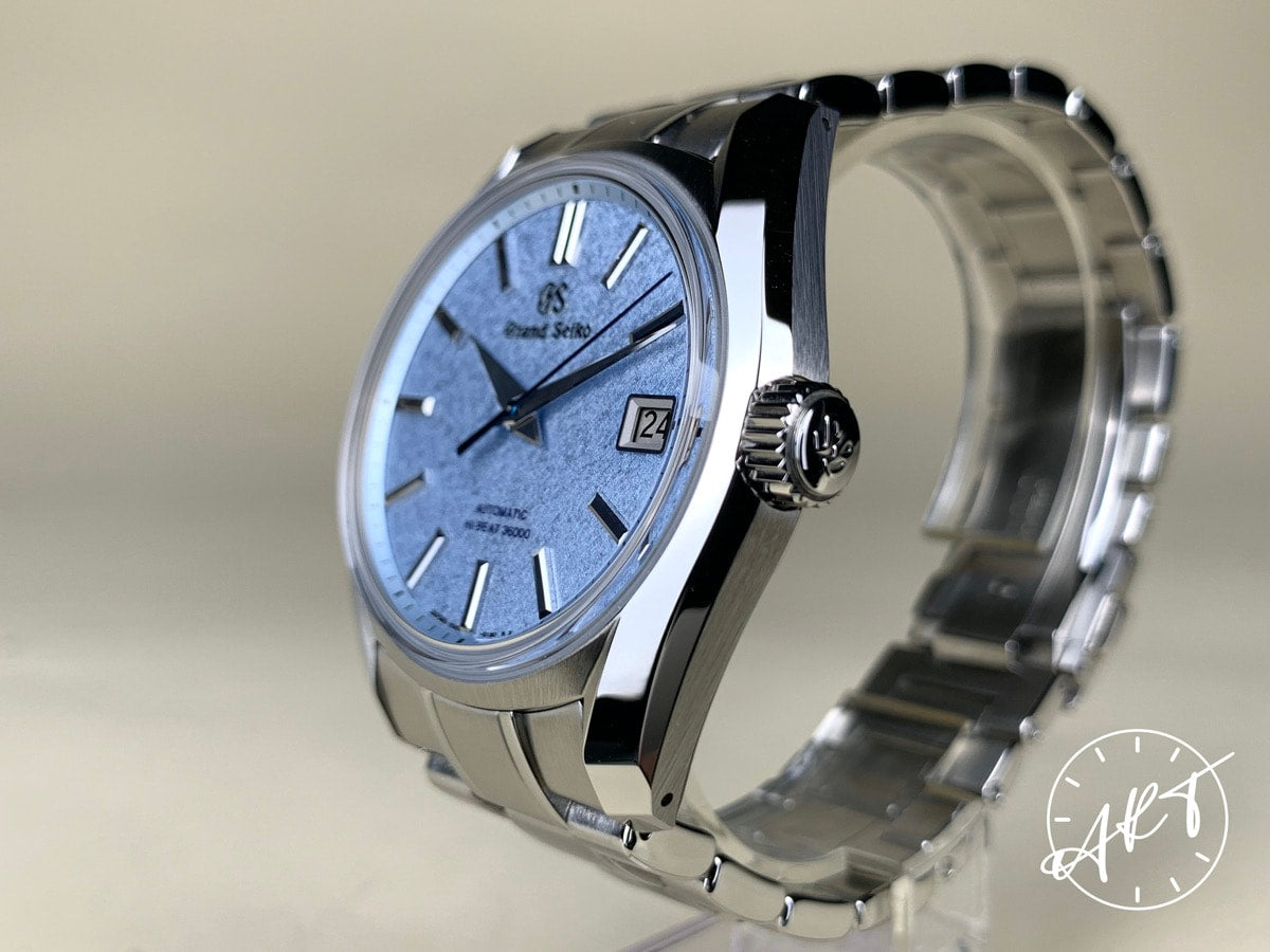 NEW Grand Seiko Heritage Hi-Beat Ice Blue Kirazuri Dial