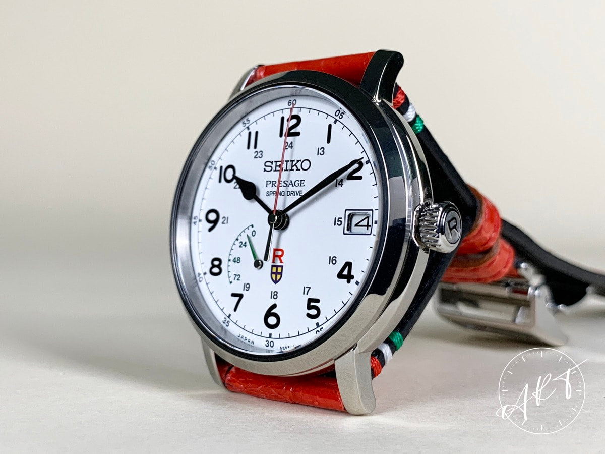 NEW Seiko Presage White Dial SS Spring Drive PORCO ROSSO Ltd Watch SNR047J1 BP