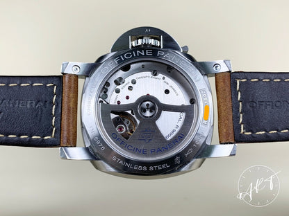 Panerai PAM 392 Luminor Marina 1950 3 Days Black Dial Acciaio Watch PAM00392 BP