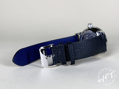 NEW Louis Erard x Massena LAB Blue Dial Le Chronographe Monopoussoir Ltd Watch w/ BP