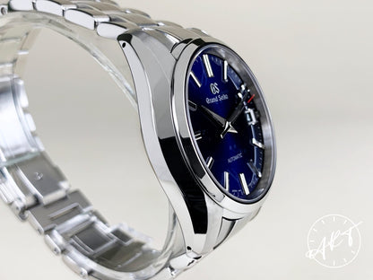 Grand Seiko Heritage Blue Dial SS Auto 60th Anniversary Ltd Watch SBGR321 w/ B&P