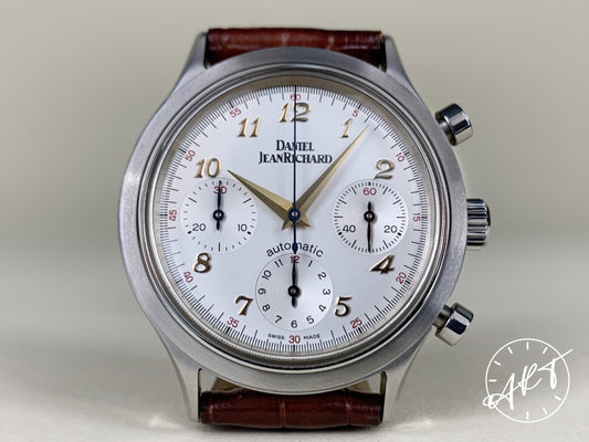 Daniel JeanRichard Highlands Chronograph Silver Dial SS Auto Watch 25005