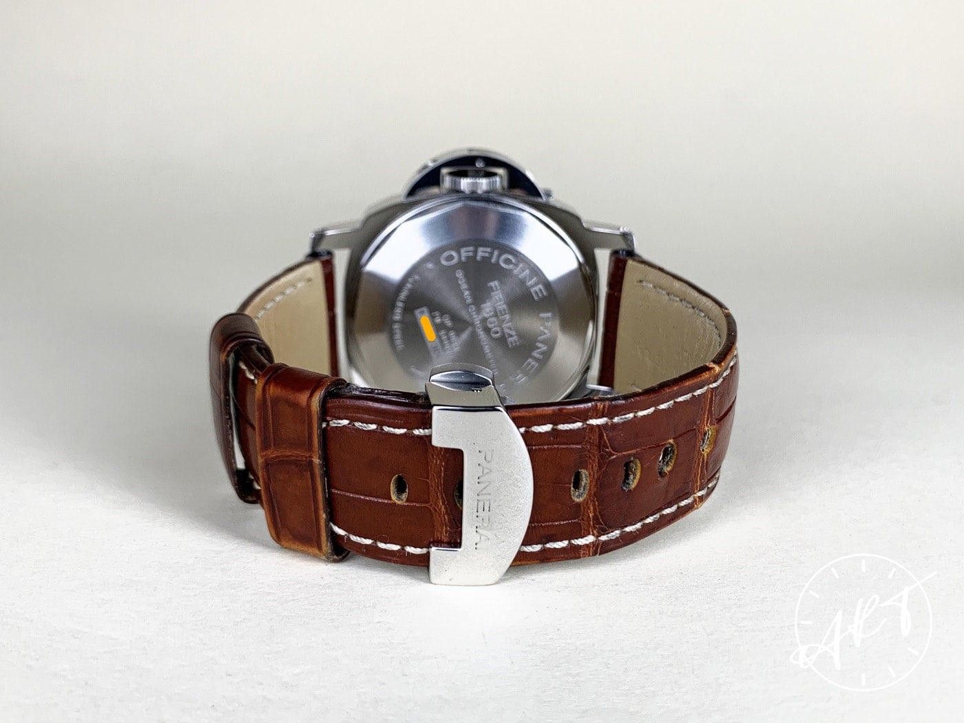 2006 Panerai PAM 88 Luminor GMT Black Dial SS Auto Watch PAM00088 w/ B&P
