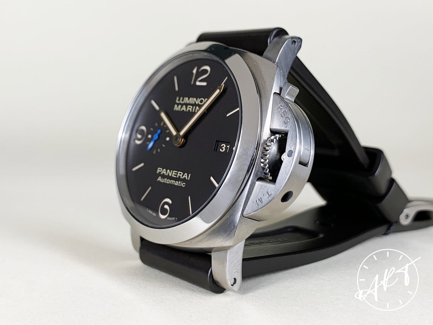Panerai PAM 1351 Luminor Marina 1950 Brown Dial Titanium Watch PAM01351 w/Box