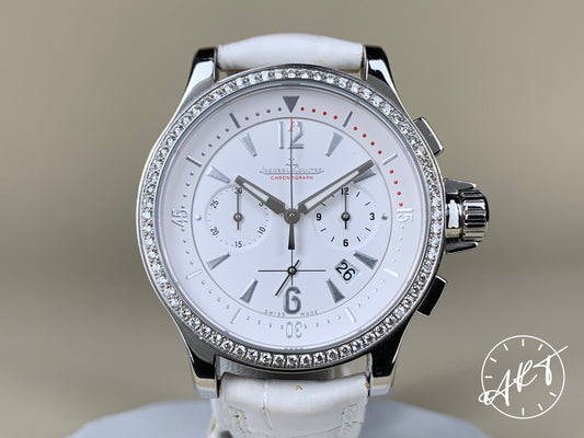 Jaeger-LeCoultre Master Compressor Chrono Factory Diamond Quartz Watch Q1748405 BP