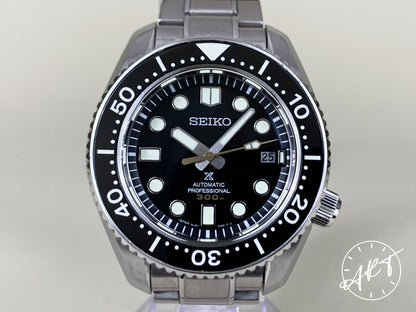 Seiko Prospex Marinemaster 300M Black Dial SS Auto Diver Watch SLA021J1 w/ B&P