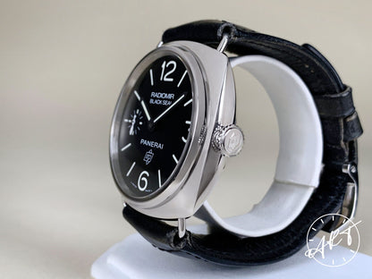Panerai PAM 380 Radiomir Black Seal Logo Black Dial Watch PAM00380 w/Box