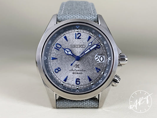 NEW Seiko Prospex Gray Dial “Rock Face” SS Euro Ltd Diver Watch SPB355J1 BP