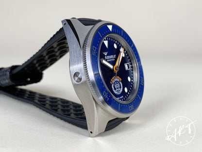 NEW Squale Blue Dial Master x Palombari Comsubin Italian Navy Diver Watch BP