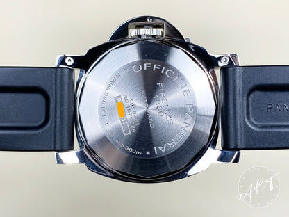 2013 Panerai PAM 88 Luminor GMT Black Dial Acciaio Auto Diver Watch PAM00088 BP