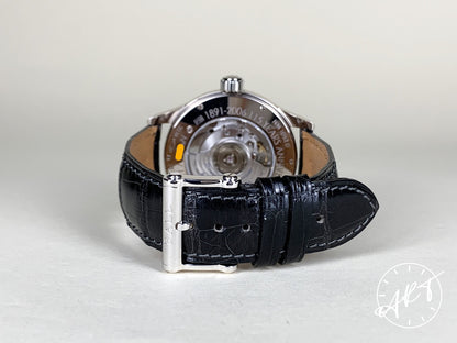 BALL Trainmaster White Dial 18K WG Auto 115 Pcs Ltd Field Watch NM1052D w/ B&P