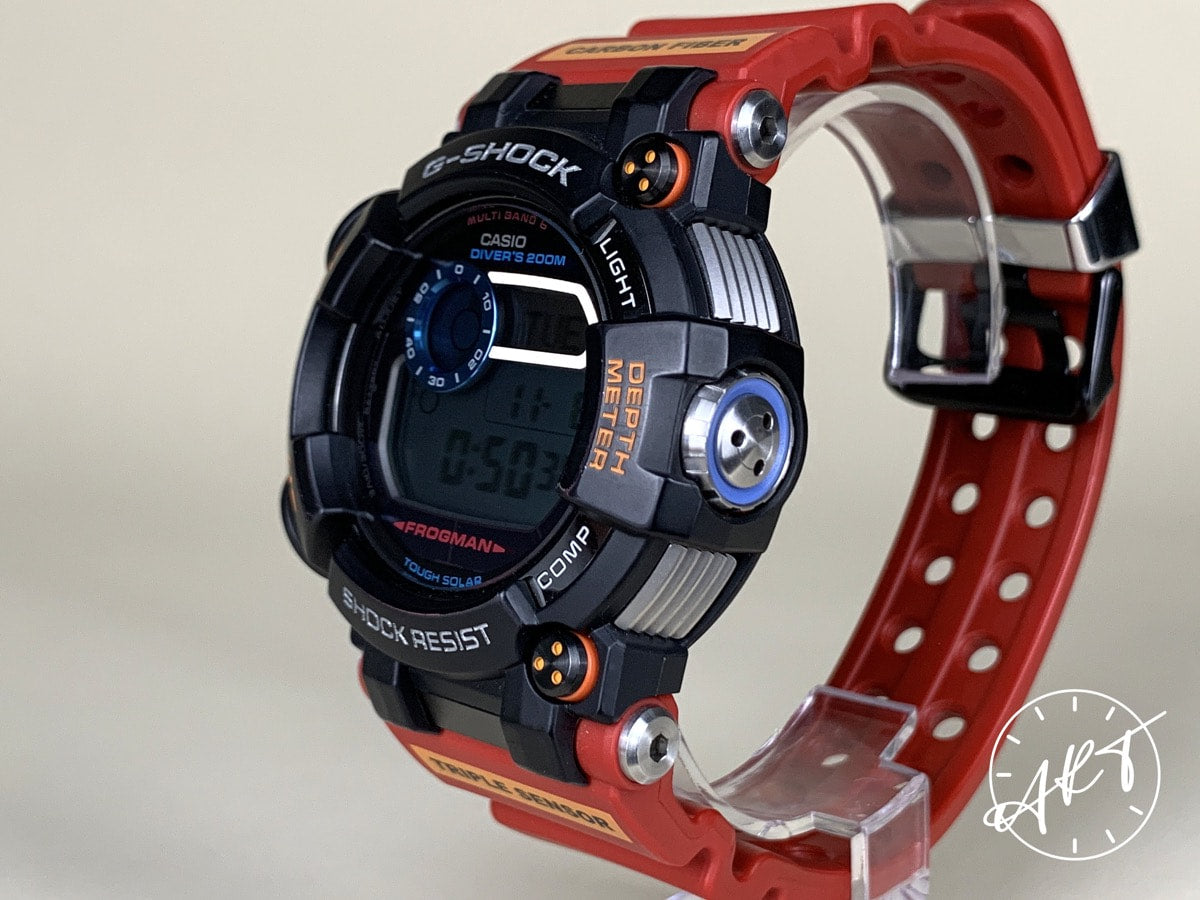 G-Shock Frogman Red Quartz Antarctic Survey ROV Collaboration Diver Watch BP