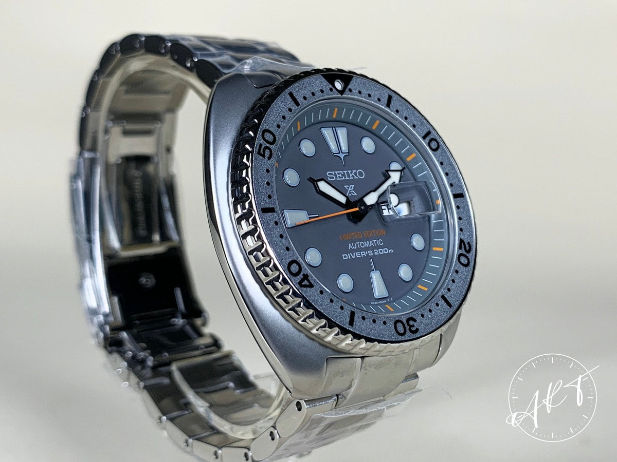 NEW Seiko Prospex Zimbe Turtle Gray Dial SS Thailand Ltd Diver Watch SRPA19K BP