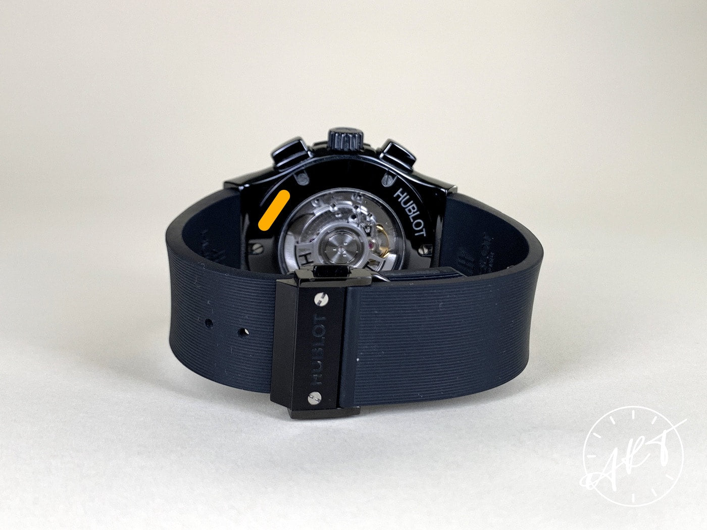 Hublot Classic Fusion Chrono Carbon Fiber Dial “Black Magic” Ceramic Watch BP