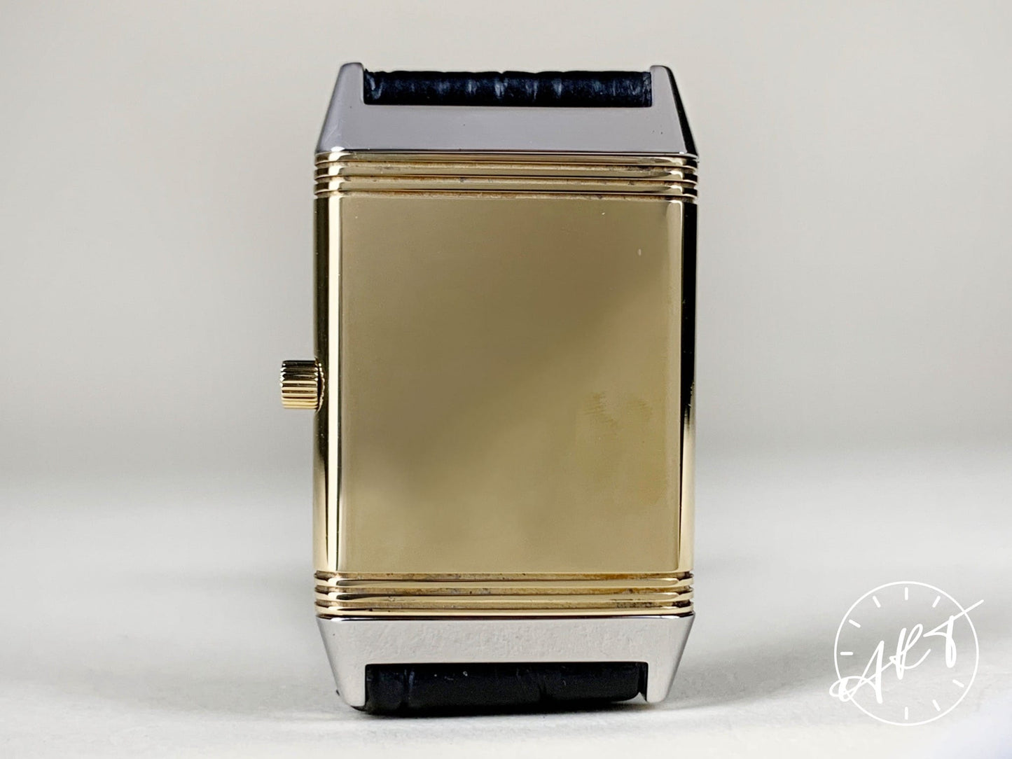 Jaeger-LeCoultre Reverso Classique Silver Dial 18K Gold & SS Watch 250.5.86 w/Box