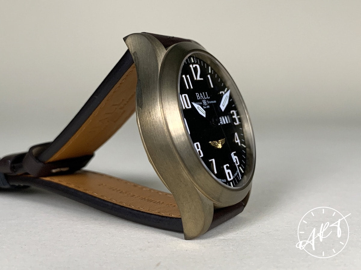 NEW Ball Engineer III Bronze Star Bronze USAF Wings Ltd Watch NM2186C BP