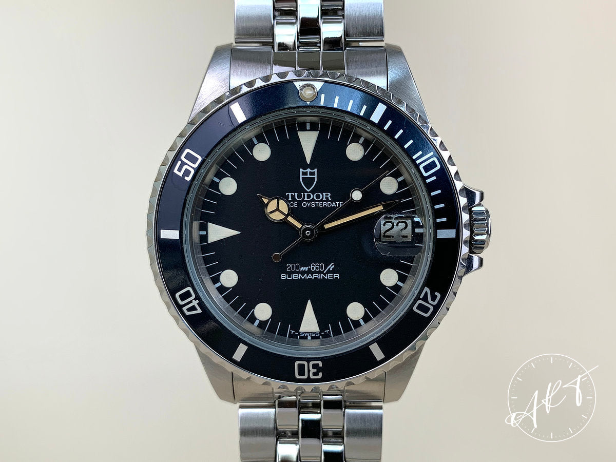 1988 Tudor Prince Oysterdate Submariner Watch 76000 w/ Paper *Transitional*