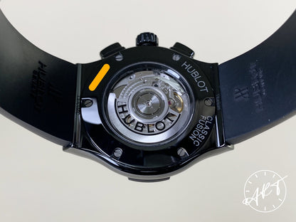 Hublot Classic Fusion Chrono Carbon Fiber Dial “Black Magic” Ceramic Watch BP