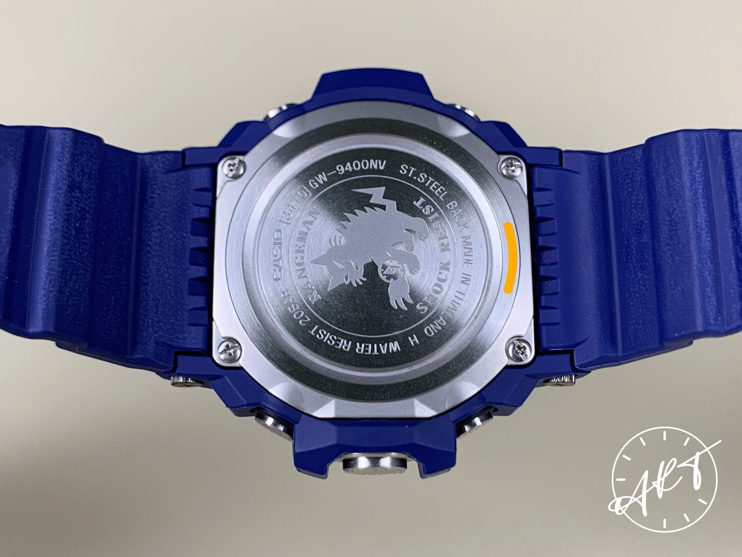 G-Shock Rangeman EARLY SERIES Black Dial Blue Quartz Watch GW-9400NV in FULL SET