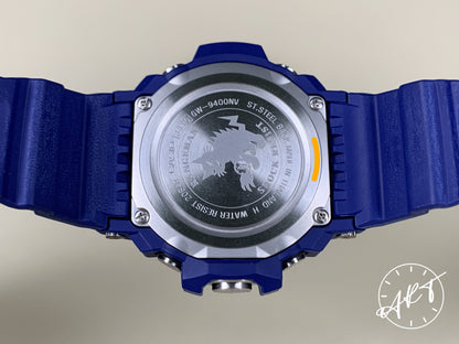 G-Shock Rangeman EARLY SERIES Black Dial Blue Quartz Watch GW-9400NV in FULL SET
