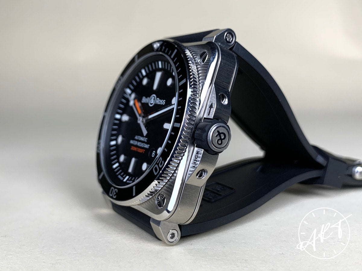 Bell & Ross BR 03-92 Black Dial Stainless Steel Auto Diver Watch in FULL SET