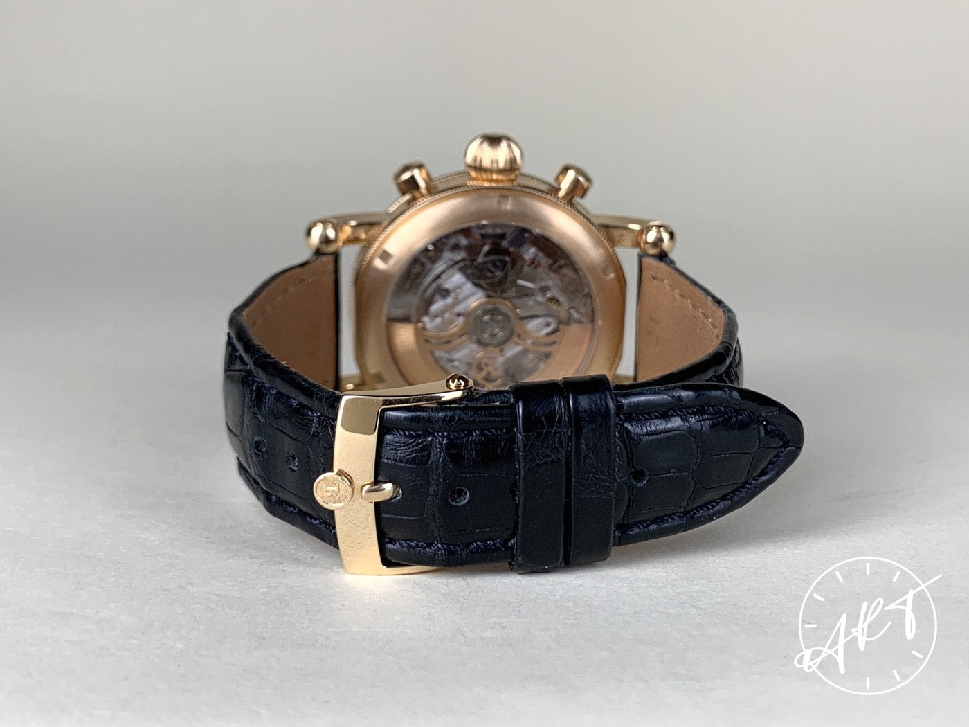 Chronoswiss Balance Chrono Retrograde Second Silver Dial 18K RG Watch BP