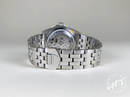 Tudor Glamour Double Date Big Date Black Dial SS Auto Watch 57100 w/ Box