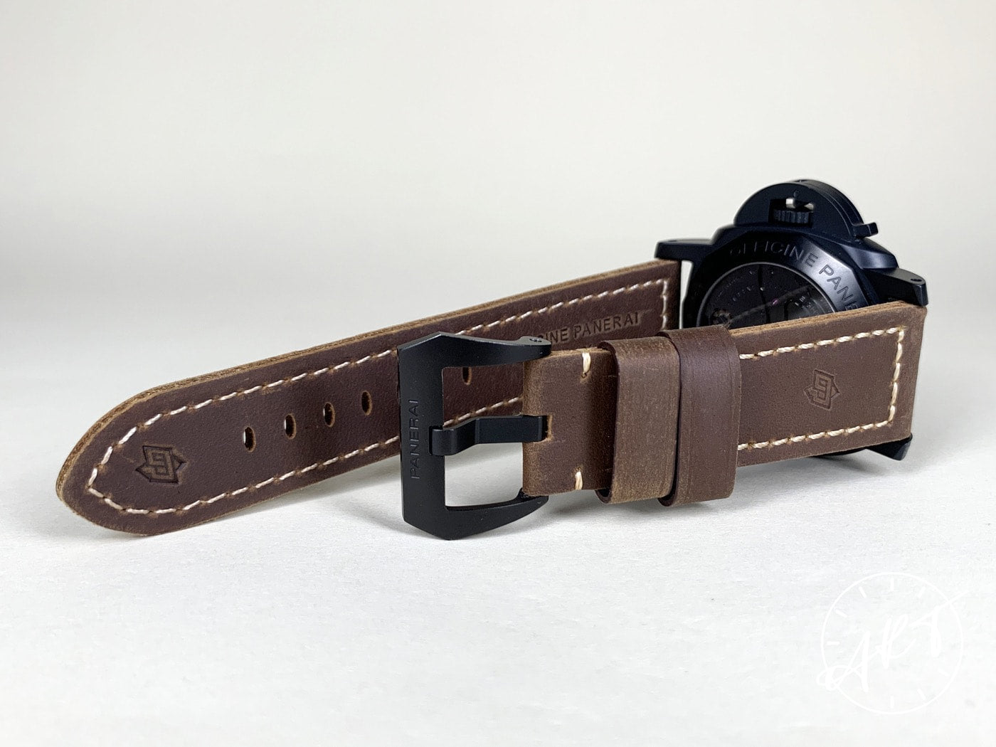 Panerai PAM 317 Luminor 1950 8 Days Monopoussoir GMT Watch PAM00317 BP