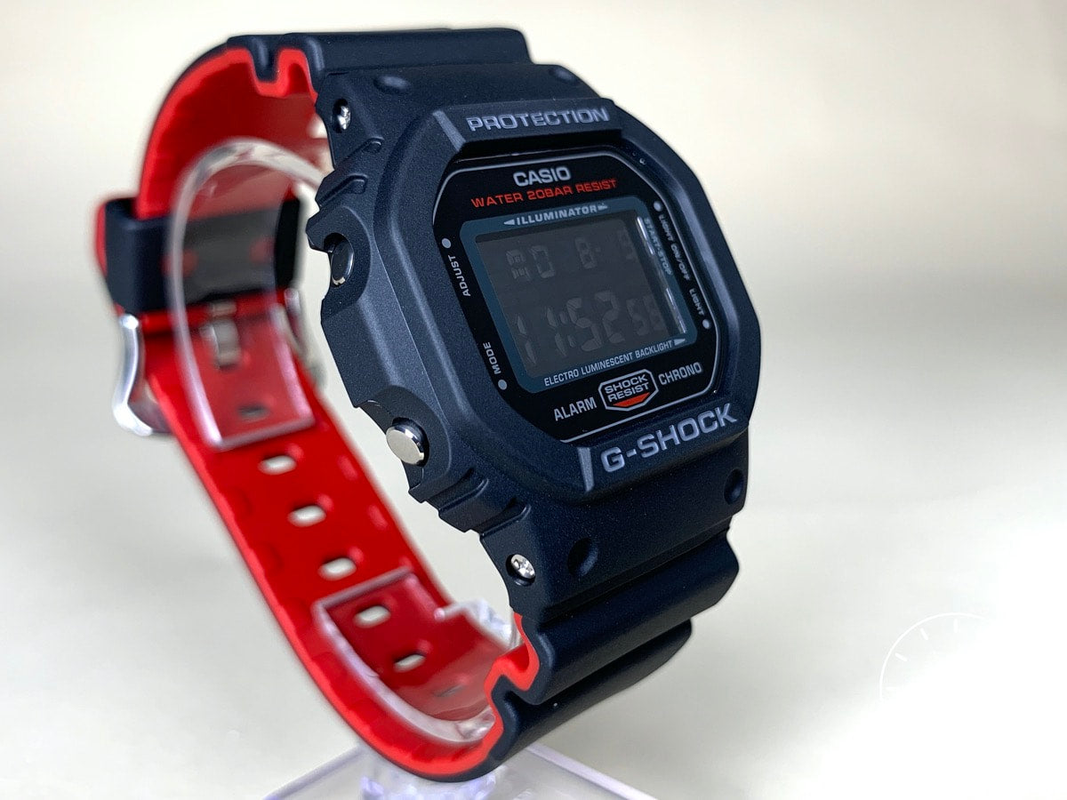 NEW G-Shock DW5600HR Black Quartz Watch in FULL SET *Kikuo Ibe Autographed*
