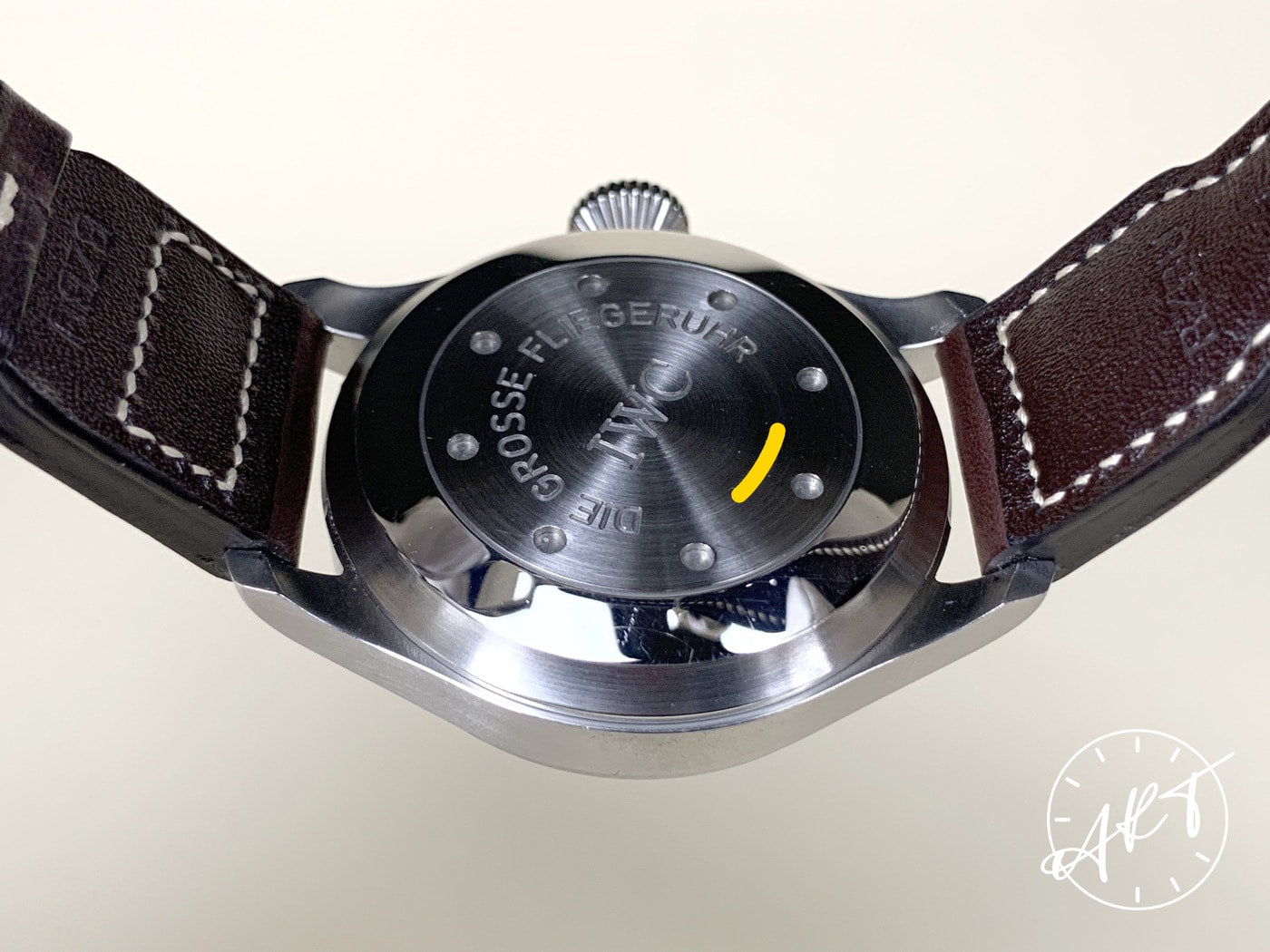 IWC Big Pilot 7 Days Black Dial SS Watch IW500201 w/ Papers *First Generation*