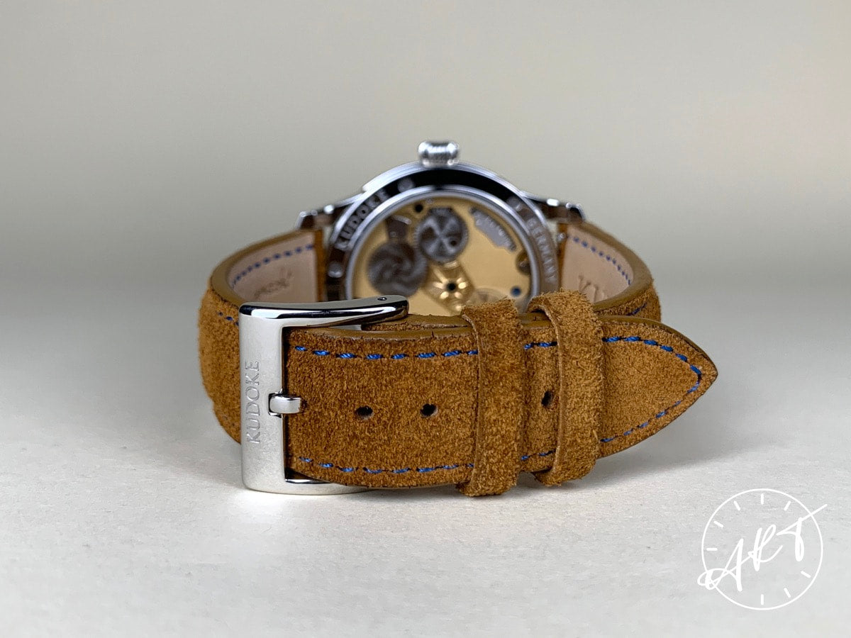 Kudoke Handwerk Kudoke 2 Blue Dial SS Manual Special Edition Watch w/ B&P