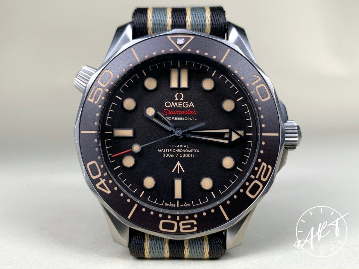 Omega Seamaster 300M Brown Dial “No Time to Die” Titanium 007 Edition Watch BP