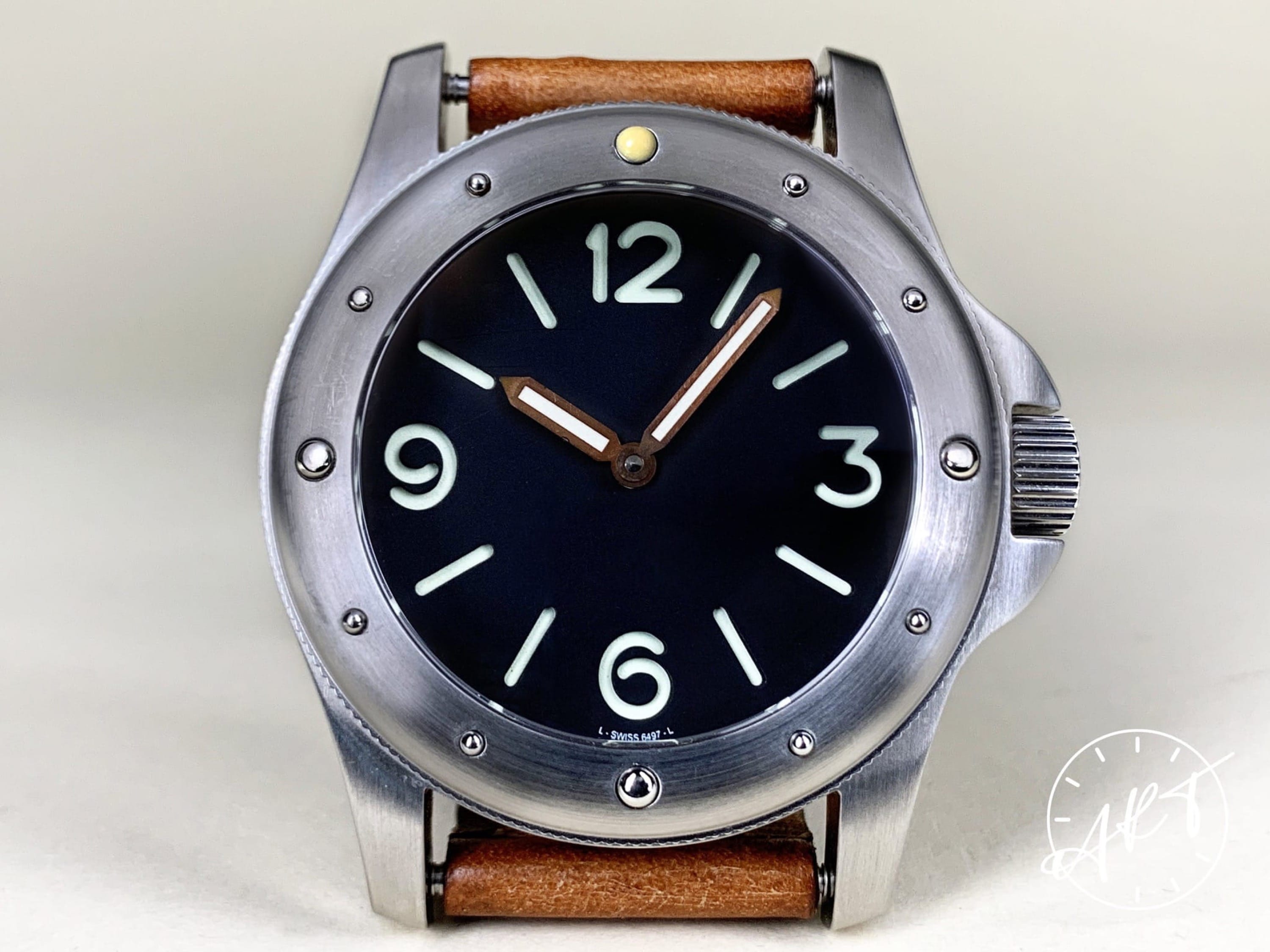 The Retrospect Watch Company Black Dial SS Manual 200 Pcs Ltd Ed Diver ...